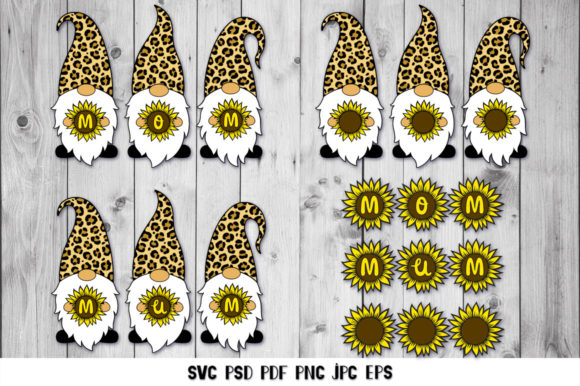 Gnome Mom, Sunflower Mom: Crafts & Graphics