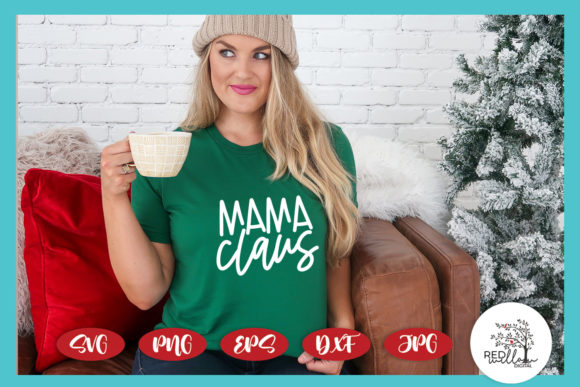 Mama Claus SVG for Crafts & Graphics