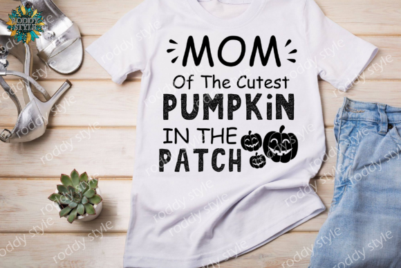 MOM of the Cutest PUMPKIN Graphics & Crafts