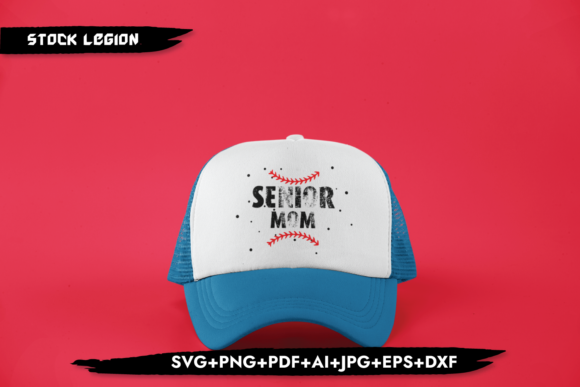 Senior Mom Baseball Graphics for Crafts