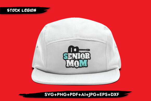 Senior Mom Guitar Graphics for Crafts