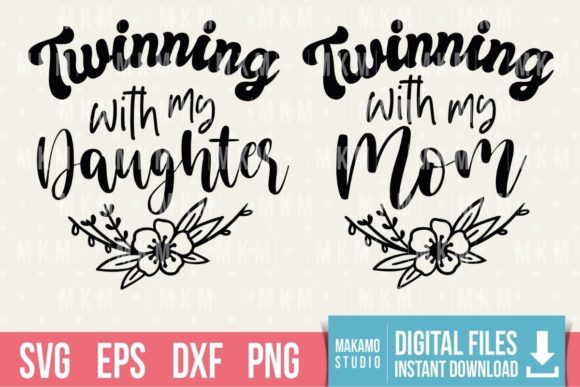 Twinning Graphics for Modern Crafts